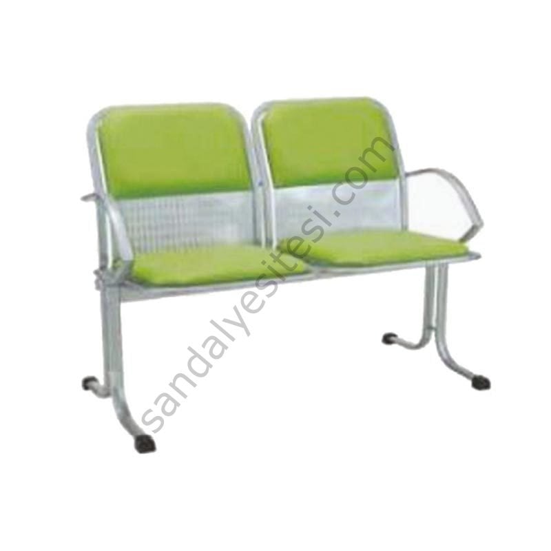Beta 2'li Metal Bekleme Koltukları Yeşil