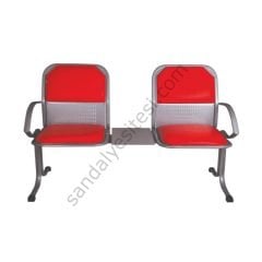 Beta 2'li Sehpalı Metal Bekleme Koltukları