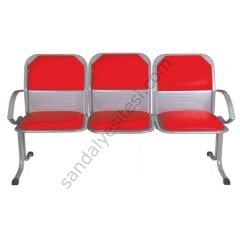 Beta 3'lü Metal Bekleme Koltukları