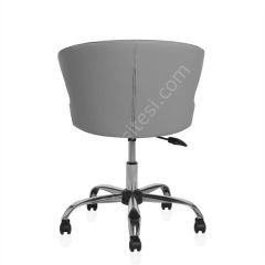 Buket Çalışma Sandalyesi Gri