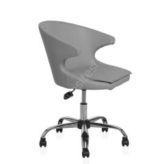 Buket Çalışma Sandalyesi Gri