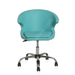 Buket Çalışma Sandalyesi Mavi