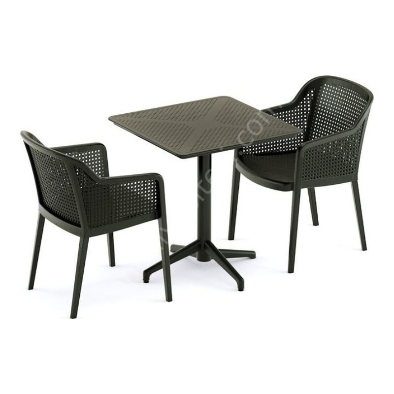 Laos Katlanır Masa Takımı 2 Kişilik