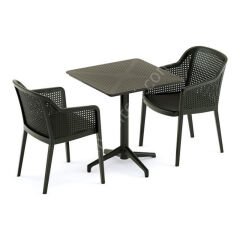 Laos Katlanır Masa Takımı 2 Kişilik