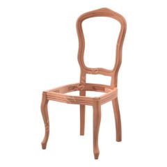 Cetro İtalyan Ham Ahşap Sandalye