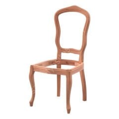 Cetro İtalyan Ham Ahşap Sandalye