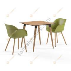 Cezayir 77x77 Masa Takımı 2 Kişilik