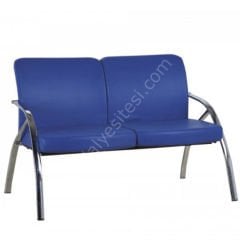 Lion İkili Bekleme Koltukları Mavi