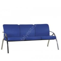 Lion Üçlü Bekleme Koltukları Mavi