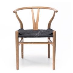 Wishbone Hasırlı Thonet Sandalye Ceviz