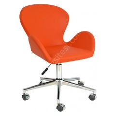 Yasmin Krom Ayaklı Çalışma Koltuğu