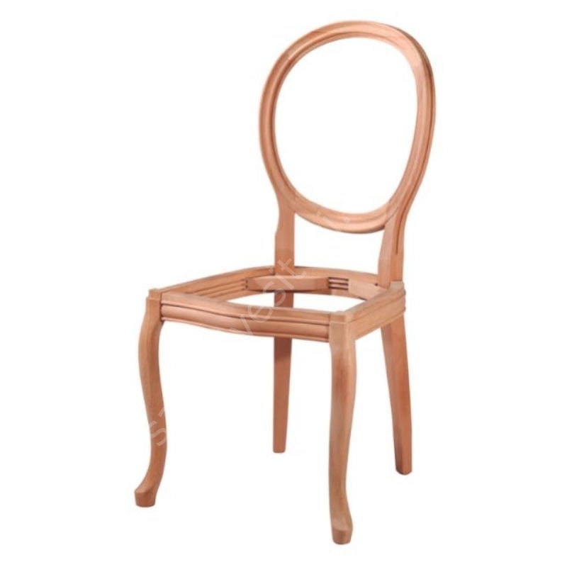 Manolya Ham Ahşap Sandalye
