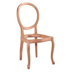Manolya Ham Ahşap Sandalye