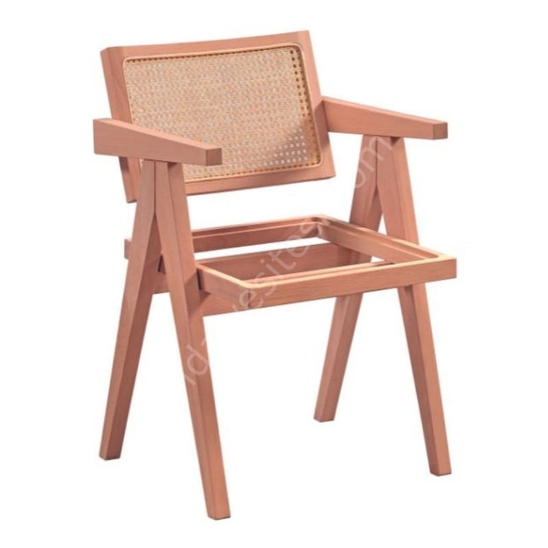 Mayer Hazeranlı Ham Ahşap Sandalye