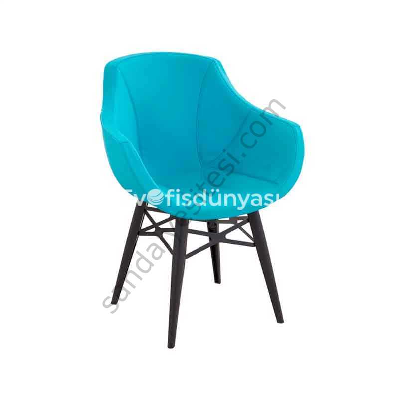 Megan PP Ayaklı Sandalye Turkuaz