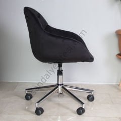 Arf Krom Ayaklı Çalışma Sandalyesi