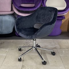 Store Krom Ayaklı Çalışma Koltuğu Antrasit