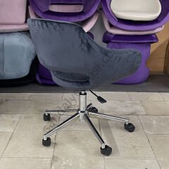 Store Krom Ayaklı Çalışma Koltuğu Antrasit