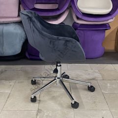 Store Krom Ayaklı Çalışma Koltuğu Antrasit