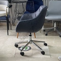 Megan Çalışma Koltuğu Antrasit - Krom Ayak