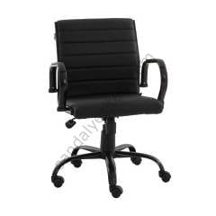 Naki Boyalı Ayak Çalışma Koltuğu Siyah