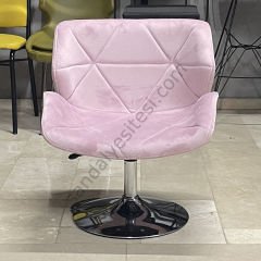 Rosa Çalışma Koltuğu pembe - Tepsi Ayak