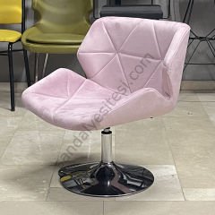 Rosa Çalışma Koltuğu pembe - Tepsi Ayak