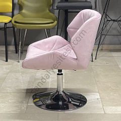 Rosa Çalışma Koltuğu pembe - Tepsi Ayak