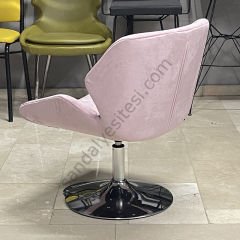 Rosa Çalışma Koltuğu pembe - Tepsi Ayak