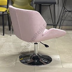 Rosa Çalışma Koltuğu pembe - Tepsi Ayak