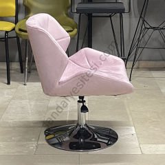 Rosa Çalışma Koltuğu pembe - Tepsi Ayak