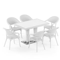 Oscar Plastik Masa Sandalye Takımı