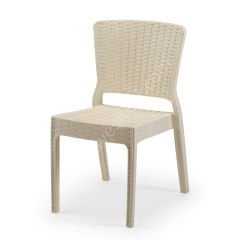 Feyza Rattan Görünümlü Sandalye S.Kahve