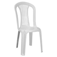 First Kolsuz Plastik Sandalye Beyaz