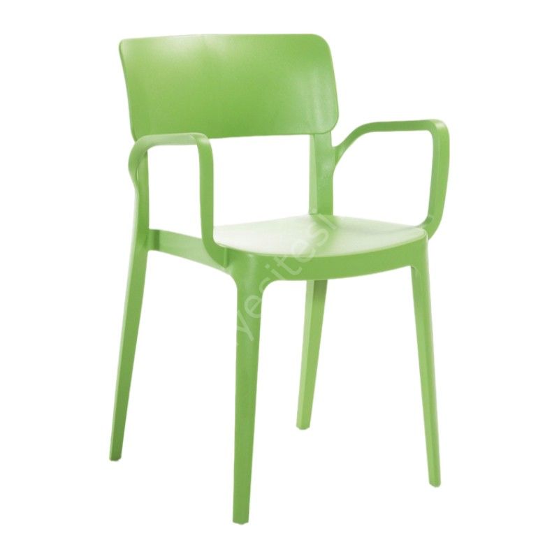 Panor Pp Kollu Sandalye Yeşil