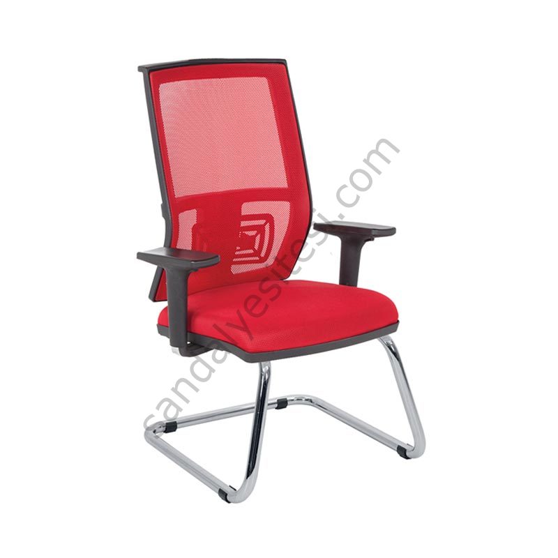 Fit Fileli U Krom Ayaklı Misafir Koltuğu