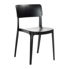 Panor PP Plastik Sandalye Siyah