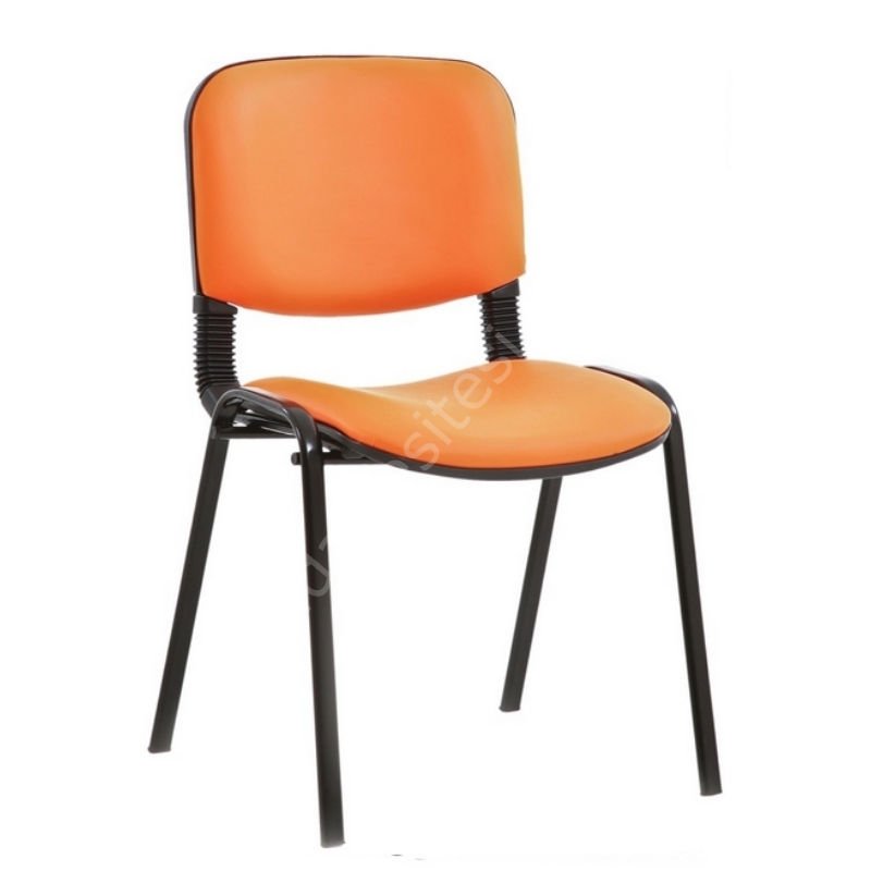 Form Sandalye Boyalı Turuncu