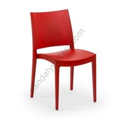 Specto Plastik Sandalye Kırmızı