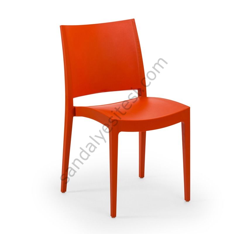 Specto Plastik Sandalye Turuncu