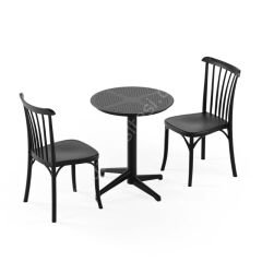 Gabon Sabit Masa Takımı 2 Kişilik