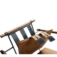 Penyes Metal Sandalye Kahve