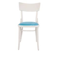 Papel Döşemeli Thonet Sandalye Beyaz