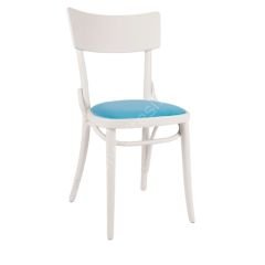 Papel Döşemeli Thonet Sandalye Beyaz