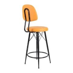 Ekom Metal Bar Sandalyesi hardal - 65 Cm