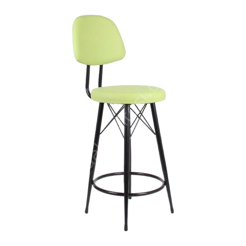 Ekom Metal Bar Sandalyesi yeşil - 75 Cm