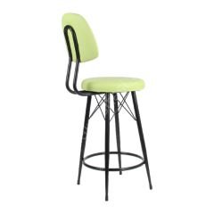 Ekom Metal Bar Sandalyesi yeşil - 75 Cm